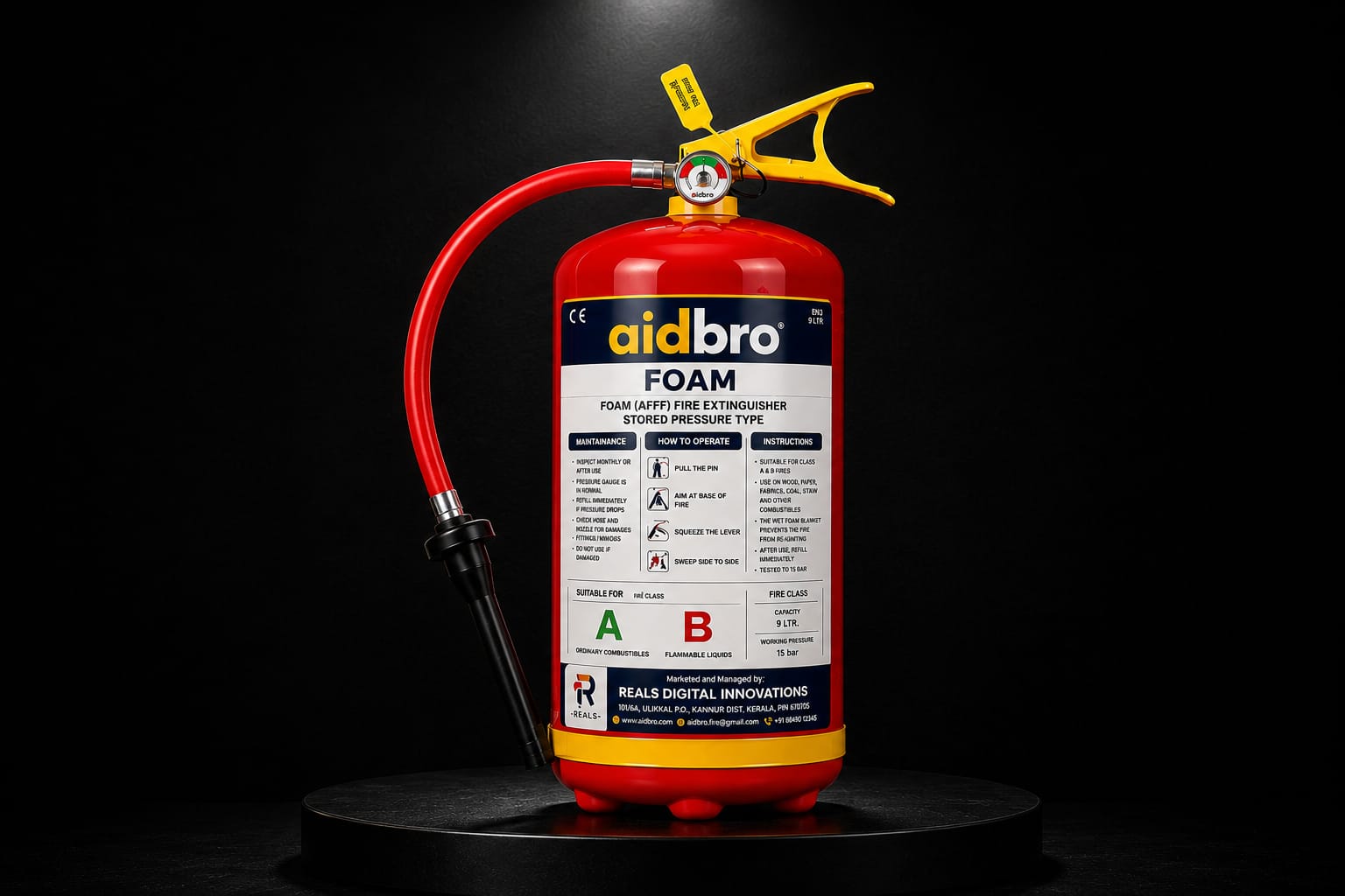 Foam Type Fire Extinguishers​