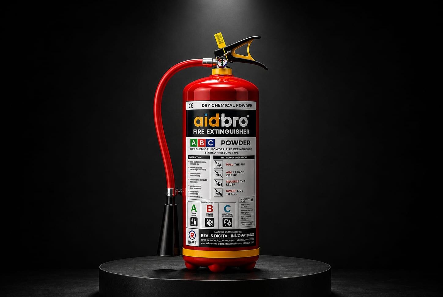ABC type extinguisher